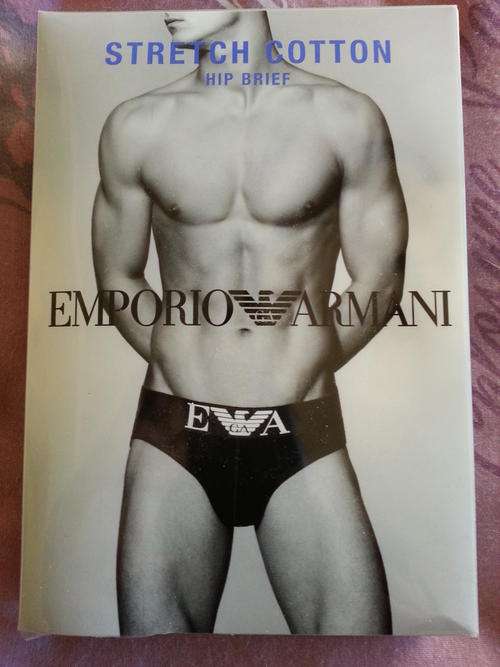 Armani Briefs (white) with authentic tags
