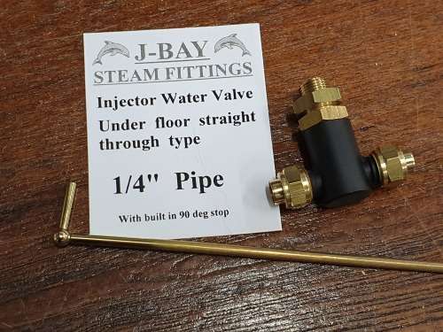 1/4` Water Control Valve, Model Engineering Live Steam