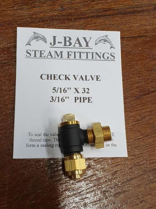 3/16` Non Return Valve, Model Engineering Live Steam