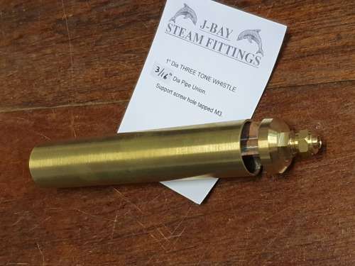 1` Diameter SAR Type Chime Whistle, Model Engineering Live Steam