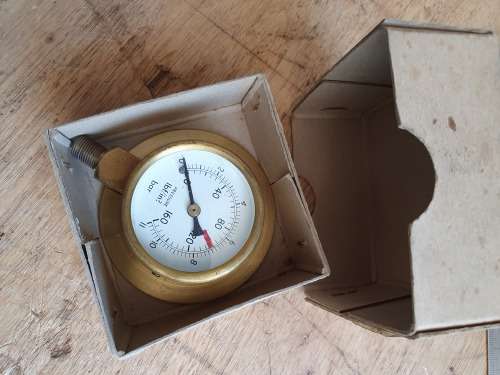 160 Psi, 11 Bar Pressure Gauge, Model Engineering Live Steam