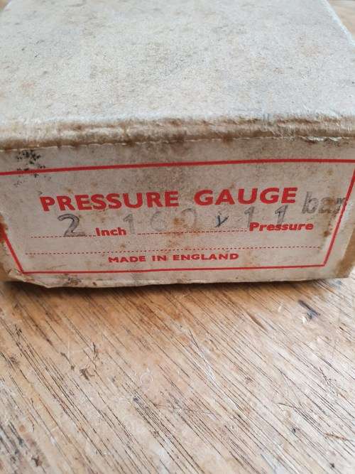 160 Psi, 11 Bar Pressure Gauge, Model Engineering Live Steam
