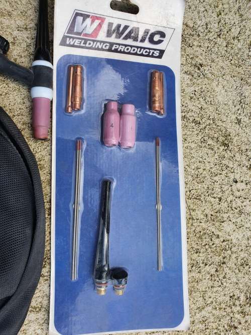 TIG Welding Torch and Consumables