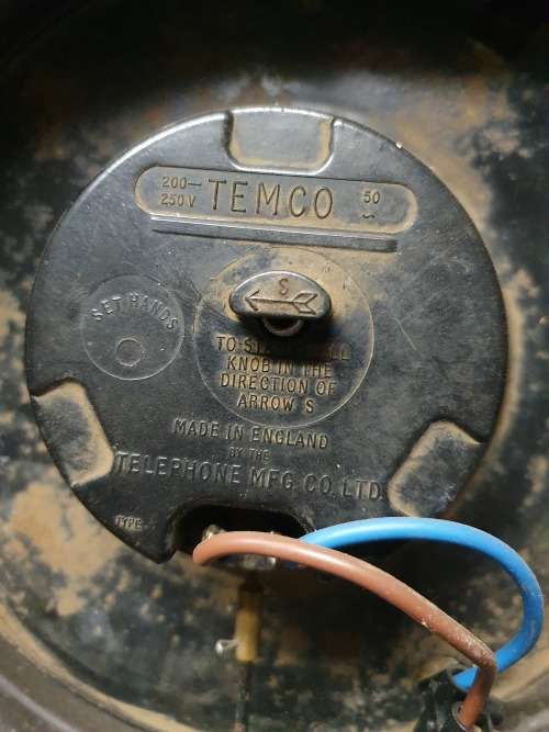 Temco Vintage Electric Clock