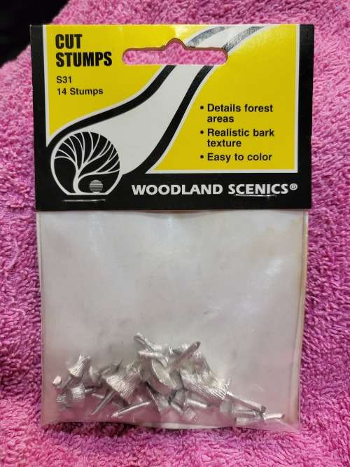 Woodlands Scenics Cut Tree Stumps