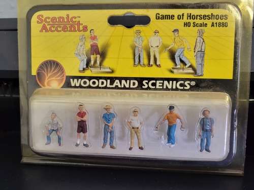 Woodland Scenics Game of Horseshoes