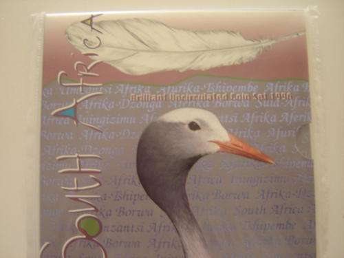 1996 Brilliant Uncirculated Mint pack series: Blue Crane   Mint 5508