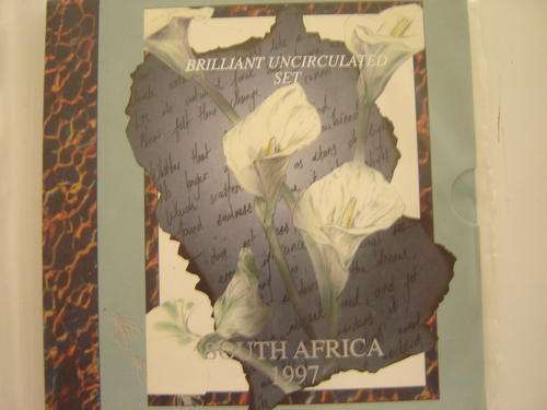 1997 Brilliant Uncirculated Mint pack series: Arum Lily   Mint 4236