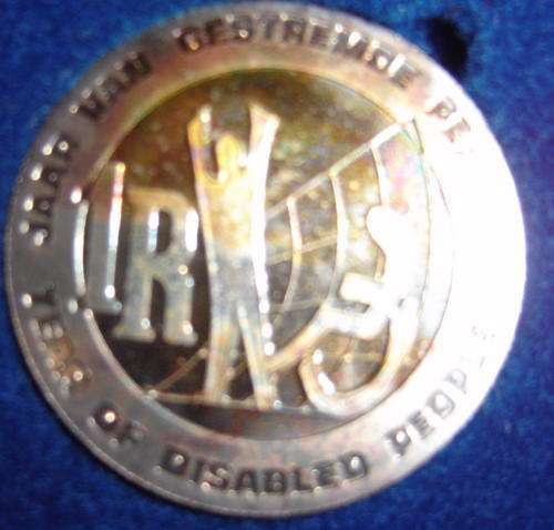 1986 R1 Proof Silver ; Year of Disabled Mint 5150  Cat Val R250.00