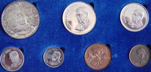 1968 Short Proof Set:  Cat Val R450.00