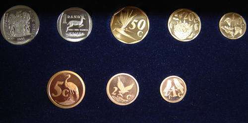 1993 Short Proof Set:  Cat Val R350.00