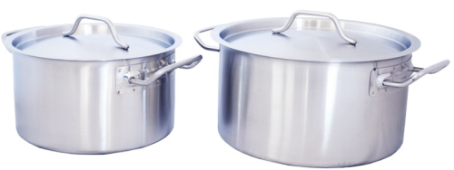 9 Piece Industrial Cookware Stainless Steel SET