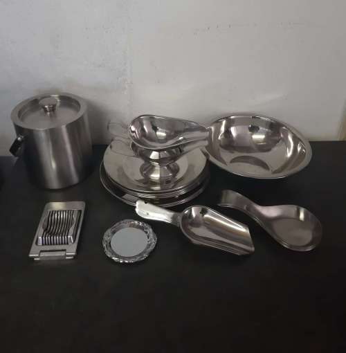 S/Steel Assorted Serving Combo:CLEARANCE SALE
