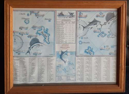 FISH WALL HANGING 450mm x 350mm x 30mm  Second Hand