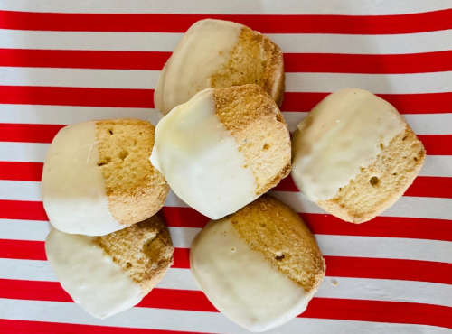 NEW BINGER White Chocolate Rose Water Short Bread Promotion 3 Dozen = 1 Bid