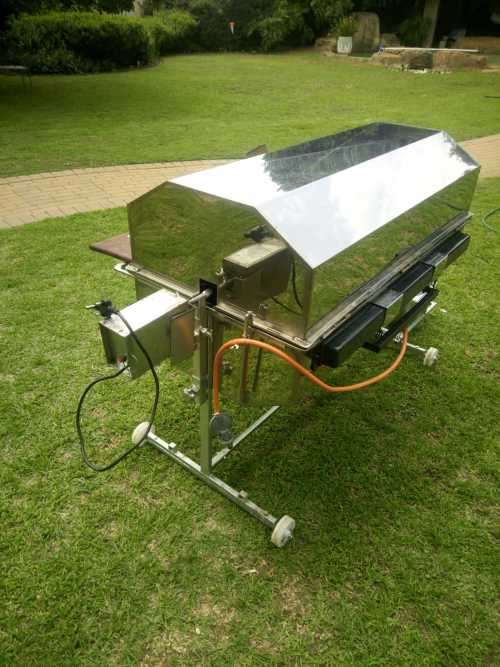 1.6m Gas Spit Braai comes with Electric Motor