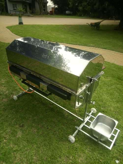 1.6m Gas Spit Braai comes with Electric Motor