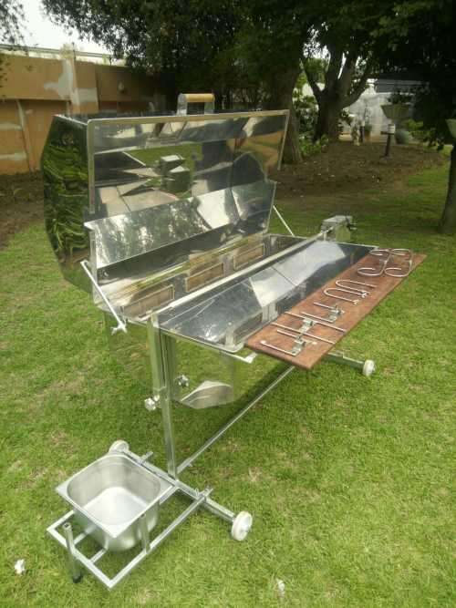 1.6m Gas Spit Braai comes with Electric Motor