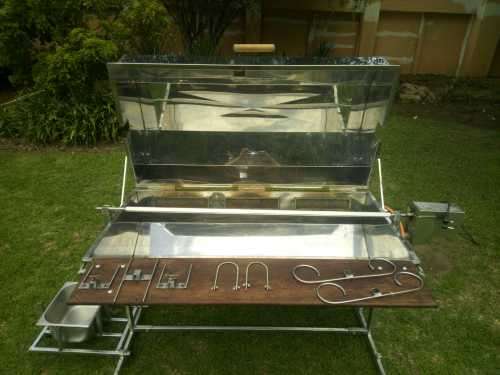 1.6m Gas Spit Braai comes with Electric Motor
