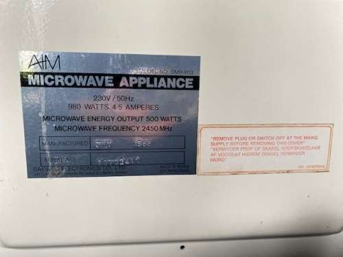 AIM DENTA compact microwave