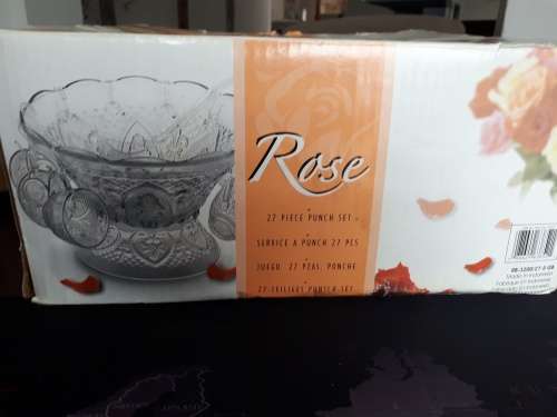 ROSE Vintage Punch Set One of a Kind