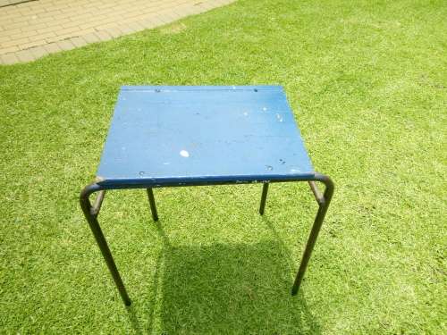 Blue Small Desk