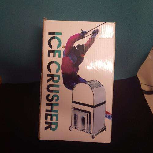 **ICE CRUSHER** A must have in every Man Cave :-)