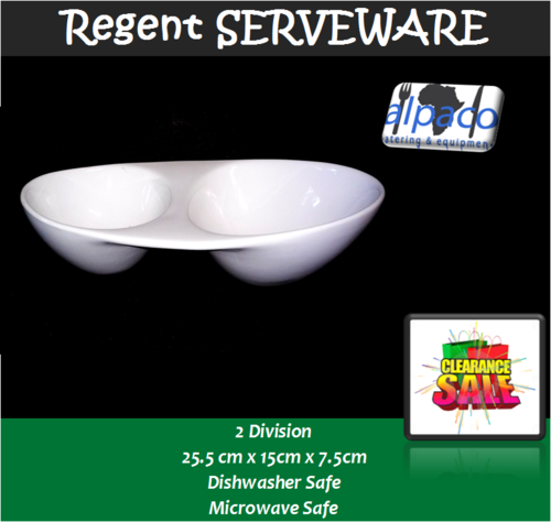 REGENT Serveware ~ 2 Division Bowl
