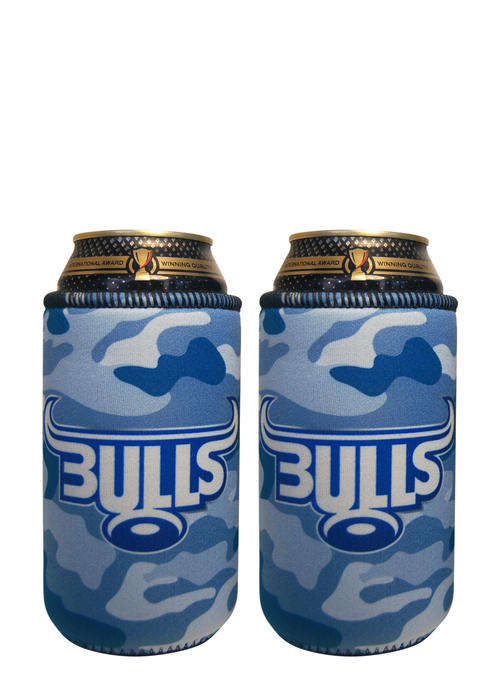 RUGBY Can Cooler Neoprene - *****BULLS ******* The Real Thing :)
