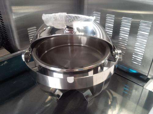 Sunnex ROLL TOP CHAFING DISH ROUND ** Stainless Steel **