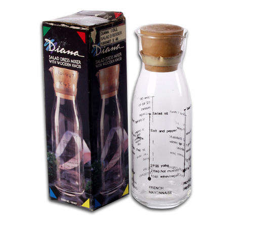 Salad Dressing Condiment Bottle ** Recipes on the bottle ** R1 per bid