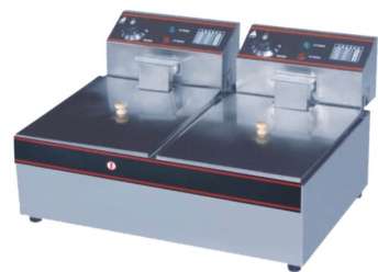 CHIP FRYER 2x5lt  Including Chip Baskets** 580X460X315**  INDUSTRIAL