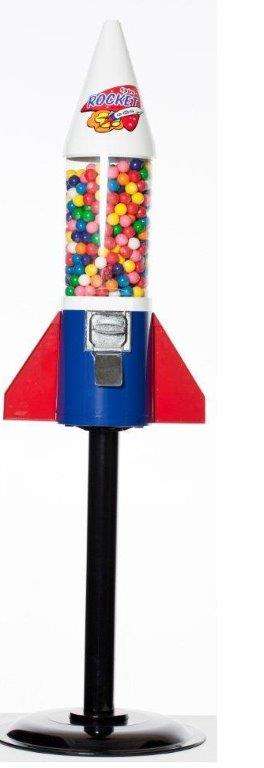 ROCKET BUBBLE GUM VENDING MACHINE R2 - 2nd Hand
