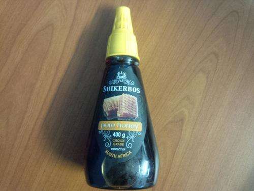 PURE HONEY SQUEEZE BOTTLE **400g SUIKERBOS** Proudly South African