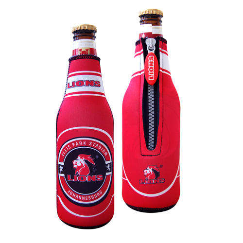 RUGBY Bottle Cooler Neoprene - LIONS ") 3 ON Auction