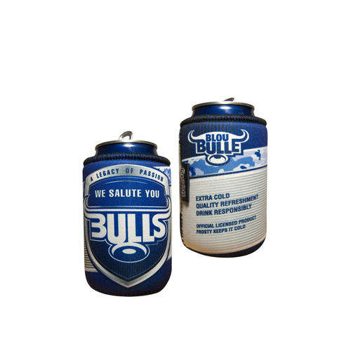 RUGBY CAN Cooler Neoprene - Blue Bulls ** 3 ON AUCTION ** Limited Stock