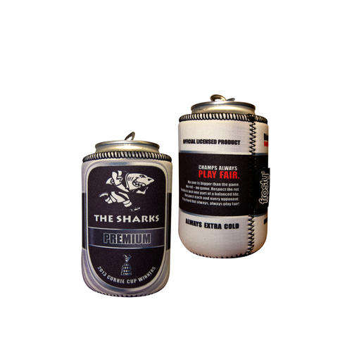 RUGBY CAN Cooler Neoprene - SHARKS
