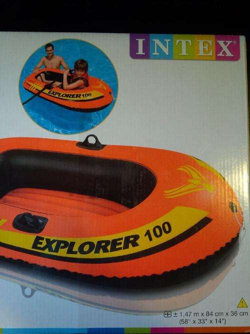 One Man Paddle Boat Explorer 100 ** +- 1.47mx84cmx36cm