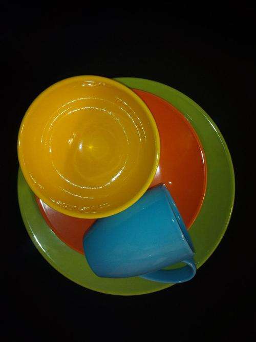 Multi Coloured Dinner Set - *5 On Auction