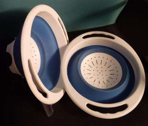Fold-Up Colander - Stunning Gadget to own ESP for Campers  2 On Auction