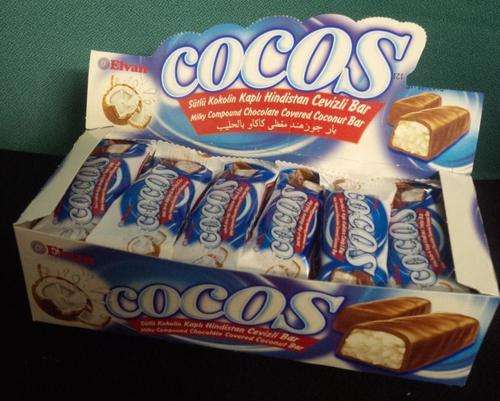 Coco's Chocolate Covered Mini Coconut Bars 24 per box  ** 3 on Auction