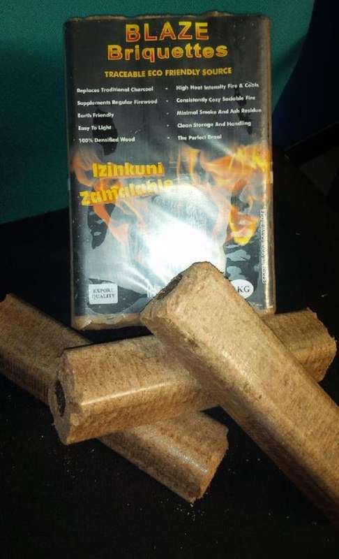 Blaze Briquettes ** Replaces Traditional Charcoal - 5 On Auction