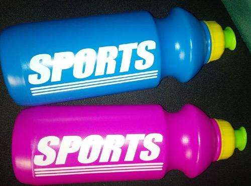 Sports Bottle 500ml Capacity 2 Per Bid Pink & Blue  ** 10 On Auction**