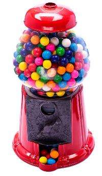 JUNIOR GUMBALL MACHINE ** Measures 28cm High**