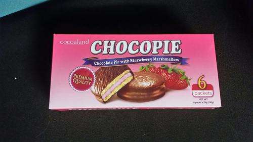 Cocoaland ChocoPie with Strawberry Marshmallow (6 packets x 25g) ## 2 On auction*******