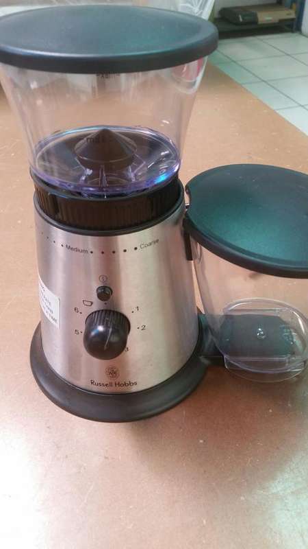 Russel Hobb Showroom stock Coffee Grinder # 1 On auction ***