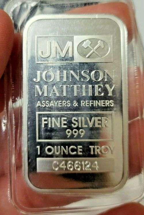 35X 1oz SILVER BULLION BARS  999%