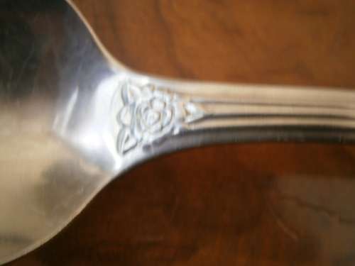 Set of 30 silver  plated cutlery