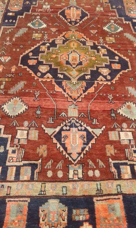 "Hamadan" Persian Carpet 285 x 208 cm