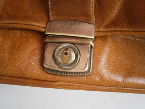 Genuine Leather  Shoulder Laptop bag
